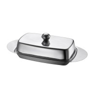 18/8 Stainless Steel Butter Dish