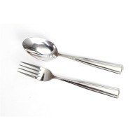 2019 High end home tableware stainless steel spoon and fork cutlery set