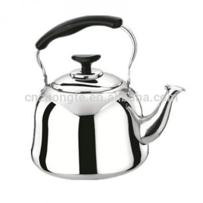 Heat retention stainless steel whistling water tea kettle for induction cooker